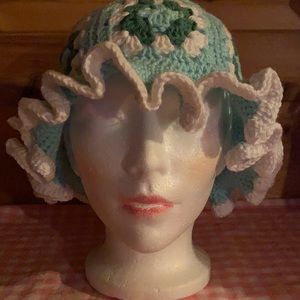 Handmade 💯 Cotton hat NWT